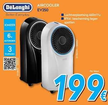 Promotions Delonghi aircooler ev250 - Delonghi - Valide de 25/05/2018 à 24/06/2018 chez Krefel