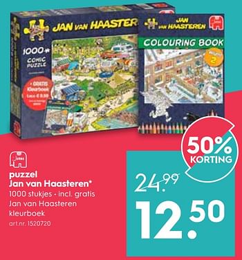 Promoties Jumbo puzzel jan van haasteren - Jumbo - Geldig van 16/05/2018 tot 22/05/2018 bij Blokker
