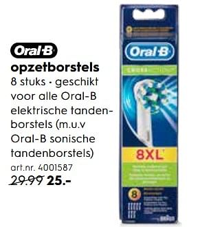 Promoties Opzetborstels - Oral-B - Geldig van 16/05/2018 tot 22/05/2018 bij Blokker