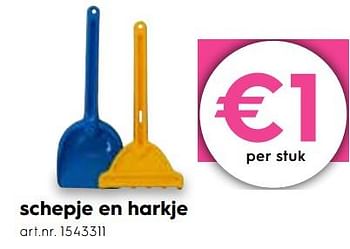 Promoties Schepje en harkje - Huismerk - Blokker - Geldig van 16/05/2018 tot 22/05/2018 bij Blokker