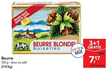 Promotions Beurre - Beurre Blondel - Valide de 23/05/2018 à 05/06/2018 chez Makro