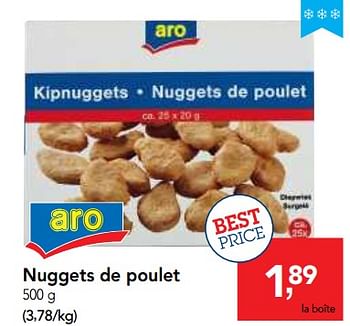 Promoties Nuggets de poulet - Artist & Co - Geldig van 23/05/2018 tot 05/06/2018 bij Makro