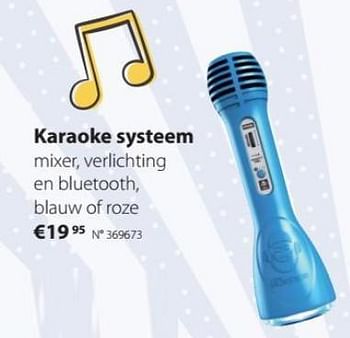 Promoties Karaoke systeem mixer - Huismerk - Unikamp - Geldig van 30/04/2018 tot 27/05/2018 bij Unikamp