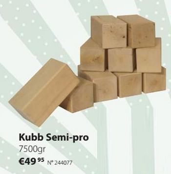 Promoties Kubb semi-pro - Bex - Geldig van 30/04/2018 tot 27/05/2018 bij Unikamp