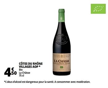 Promoties Côtes du rhône villages aop - Rode wijnen - Geldig van 16/05/2018 tot 22/05/2018 bij Auchan