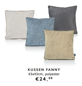 Promoties Kussen fanny - CoCo Maison - Geldig van 01/05/2018 tot 01/11/2018 bij Henders & Hazel
