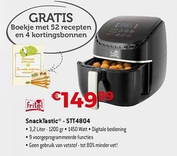 Promoties Fritel snacktastic stt4804 - Fritel - Geldig van 22/04/2018 tot 31/05/2018 bij Exellent