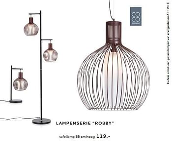 Promoties Lampenserie robby tafellamp - CoCo Maison - Geldig van 16/05/2018 tot 30/06/2018 bij Xooon