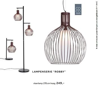 Promoties Lampenserie robby vloerlamp - CoCo Maison - Geldig van 16/05/2018 tot 30/06/2018 bij Xooon