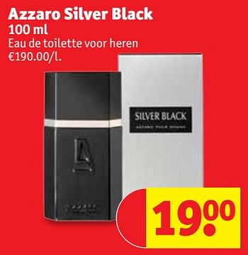Promoties Azzaro silver black - Azzaro - Geldig van 22/05/2018 tot 27/05/2018 bij Kruidvat