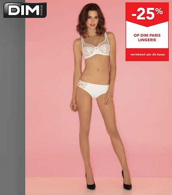 Promoties -25% op dim paris lingerie - Dim - Geldig van 23/05/2018 tot 05/06/2018 bij Makro