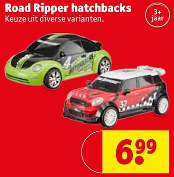 Promoties Road ripper hatchbacks - Huismerk - Kruidvat - Geldig van 22/05/2018 tot 27/05/2018 bij Kruidvat