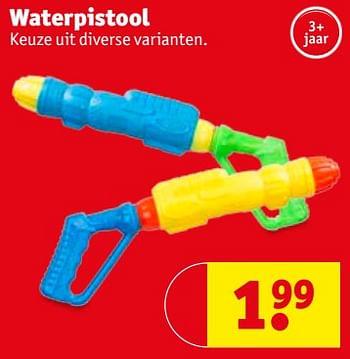 Promoties Waterpistool - Huismerk - Kruidvat - Geldig van 22/05/2018 tot 27/05/2018 bij Kruidvat