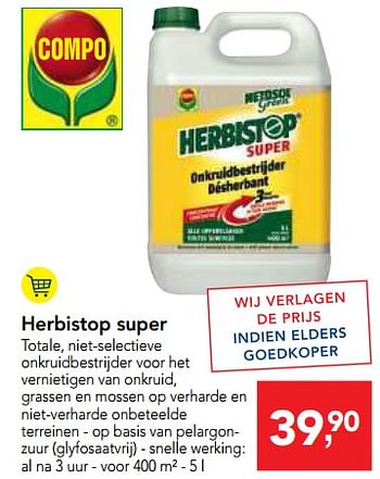 Promoties Herbistop super - Compo - Geldig van 23/05/2018 tot 05/06/2018 bij Makro
