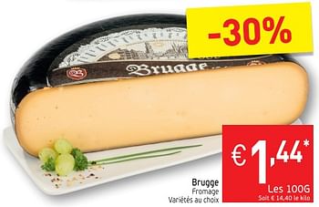 Promotions Brugge fromage - Brugge - Valide de 22/05/2018 à 27/05/2018 chez Intermarche