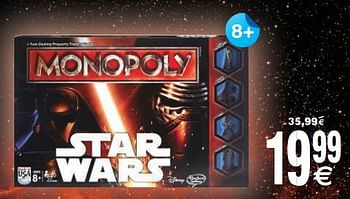 Promoties Monopoly star wars - Hasbro - Geldig van 22/05/2018 tot 04/06/2018 bij Cora