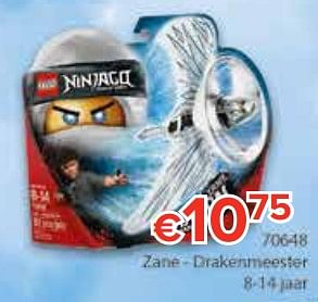 Promotions Lego ninjago zane - drakenmeester 70648 - Lego - Valide de 25/05/2018 à 17/06/2018 chez Euro Shop
