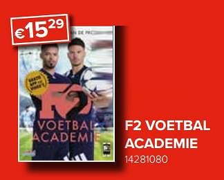Promotions F2 voetbal academie - Produit Maison - Euroshop - Valide de 25/05/2018 à 17/06/2018 chez Euro Shop