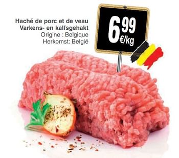 Promotions Haché de porc et de veau varkens- en kalfsgehakt - Produit maison - Cora - Valide de 22/05/2018 à 28/05/2018 chez Cora