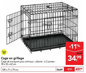 Promoties Cage en grillage - Huismerk - Makro - Geldig van 23/05/2018 tot 05/06/2018 bij Makro