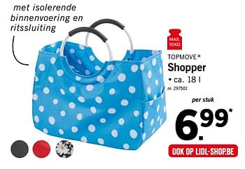 Promoties Shopper - TopMove - Geldig van 28/05/2018 tot 02/06/2018 bij Lidl