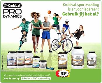 Promotions Kruidvat pro dynamics protein pancakes - Produit maison - Kruidvat - Valide de 16/04/2018 à 30/06/2018 chez Kruidvat