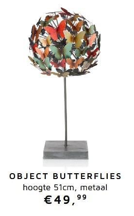 Promoties Object butterflies - CoCo Maison - Geldig van 01/05/2018 tot 01/11/2018 bij Henders & Hazel