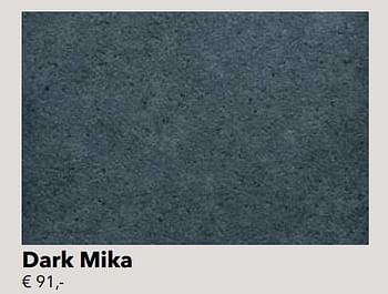 Promoties Werkblad laminaat dark mika - Huismerk - Kvik - Geldig van 18/05/2018 tot 31/12/2018 bij Kvik Keukens