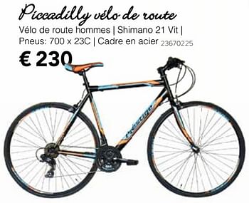 Promoties Piccadilly vélo de route - Prestige Fietsen - Geldig van 25/05/2018 tot 17/06/2018 bij Euro Shop