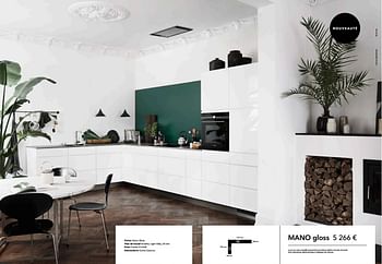 Promoties Mano gloss cuisine - Huismerk - Kvik - Geldig van 18/05/2018 tot 31/12/2018 bij Kvik Keukens