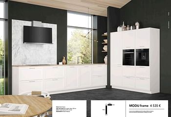 Promotions Modu frame cuisine - Huismerk - Kvik - Valide de 18/05/2018 à 31/12/2018 chez Kvik Keukens
