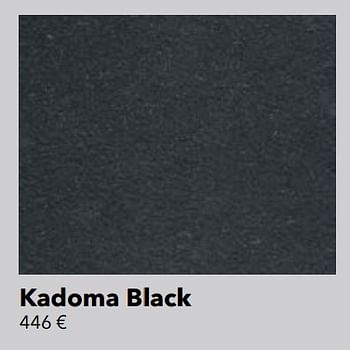 Promotions Céramique kadoma black - Huismerk - Kvik - Valide de 18/05/2018 à 31/12/2018 chez Kvik Keukens