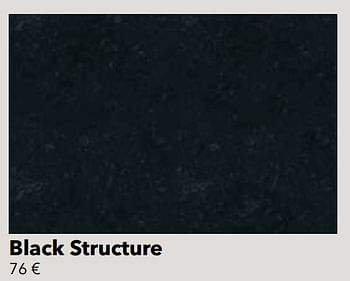 Promotions Stratifié black structure - Huismerk - Kvik - Valide de 18/05/2018 à 31/12/2018 chez Kvik Keukens