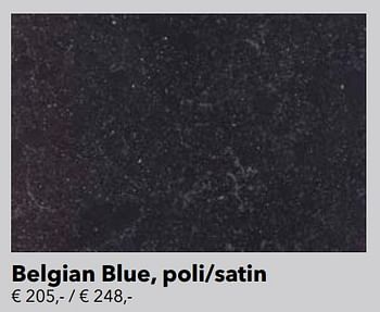 Promotions Composite belgian blue, poli-satin - Huismerk - Kvik - Valide de 18/05/2018 à 31/12/2018 chez Kvik Keukens