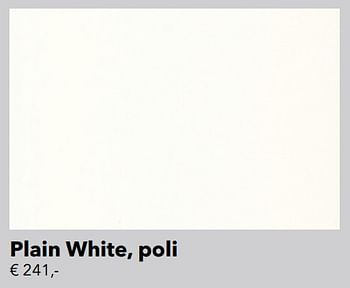 Promotions Composite plain white, poli - Huismerk - Kvik - Valide de 18/05/2018 à 31/12/2018 chez Kvik Keukens