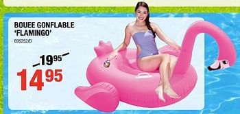 Promoties Bouee gonflable flamingo - Huismerk - HandyHome - Geldig van 17/05/2018 tot 27/05/2018 bij HandyHome