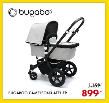 Promoties Bugaboo cameleon3 atelier - Bugaboo - Geldig van 22/05/2018 tot 02/06/2018 bij Baby & Tiener Megastore