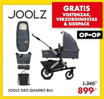 Promoties Joolz geo quadro blu - Joolz - Geldig van 22/05/2018 tot 02/06/2018 bij Baby & Tiener Megastore