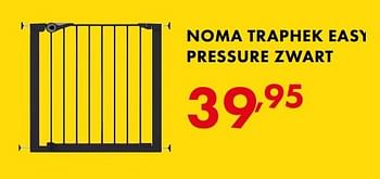 Promoties Noma traphek easy fit pressure zwart - Noma  - Geldig van 22/05/2018 tot 02/06/2018 bij Baby & Tiener Megastore