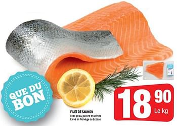 Promoties Filet de saumon - Huismerk - Smatch - Geldig van 23/05/2018 tot 29/05/2018 bij Smatch