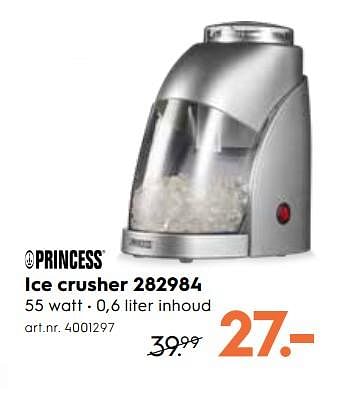 voor de helft fictie Relatief Princess Princess ice crusher 282984 - Promotie bij Blokker