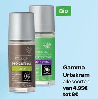 Promoties Gamma urtekram - Urtekram - Geldig van 23/05/2018 tot 04/06/2018 bij Carrefour