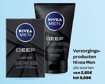 Promotions Verzorgingsproducten nivea men - Nivea - Valide de 23/05/2018 à 04/06/2018 chez Carrefour