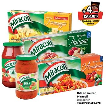 Promotions Kits en sauzen miracoli - Miracoli - Valide de 23/05/2018 à 04/06/2018 chez Carrefour