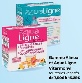 Promotions Gamme alinea et aqua ligne vitarmonyl - Vitarmonyl - Valide de 23/05/2018 à 04/06/2018 chez Carrefour