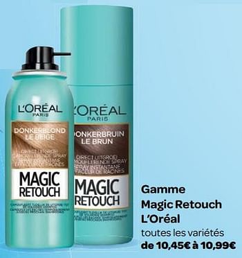 Promoties Gamme magic retouch l`oréal - L'Oreal Paris - Geldig van 23/05/2018 tot 04/06/2018 bij Carrefour
