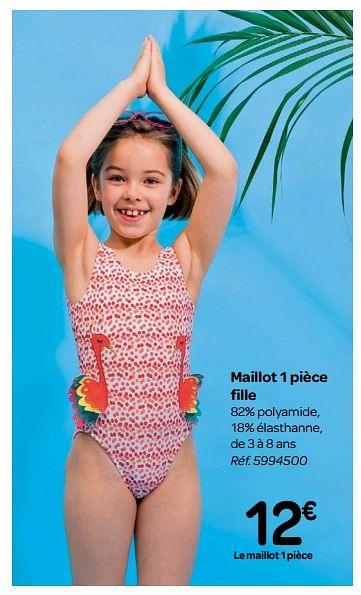 Carrefour maillot de bain hot sale