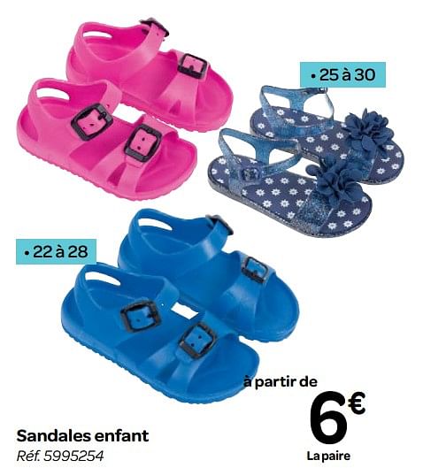 sandale garcon carrefour