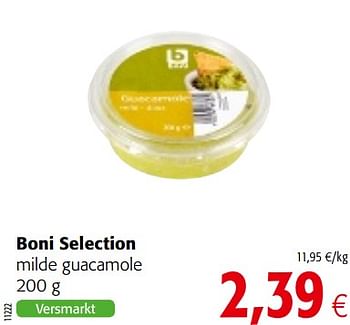 Promoties Boni selection milde guacamole - Boni - Geldig van 23/05/2018 tot 05/06/2018 bij Colruyt