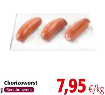 Promoties Chorizoworst - Huismerk - Colruyt - Geldig van 23/05/2018 tot 05/06/2018 bij Colruyt